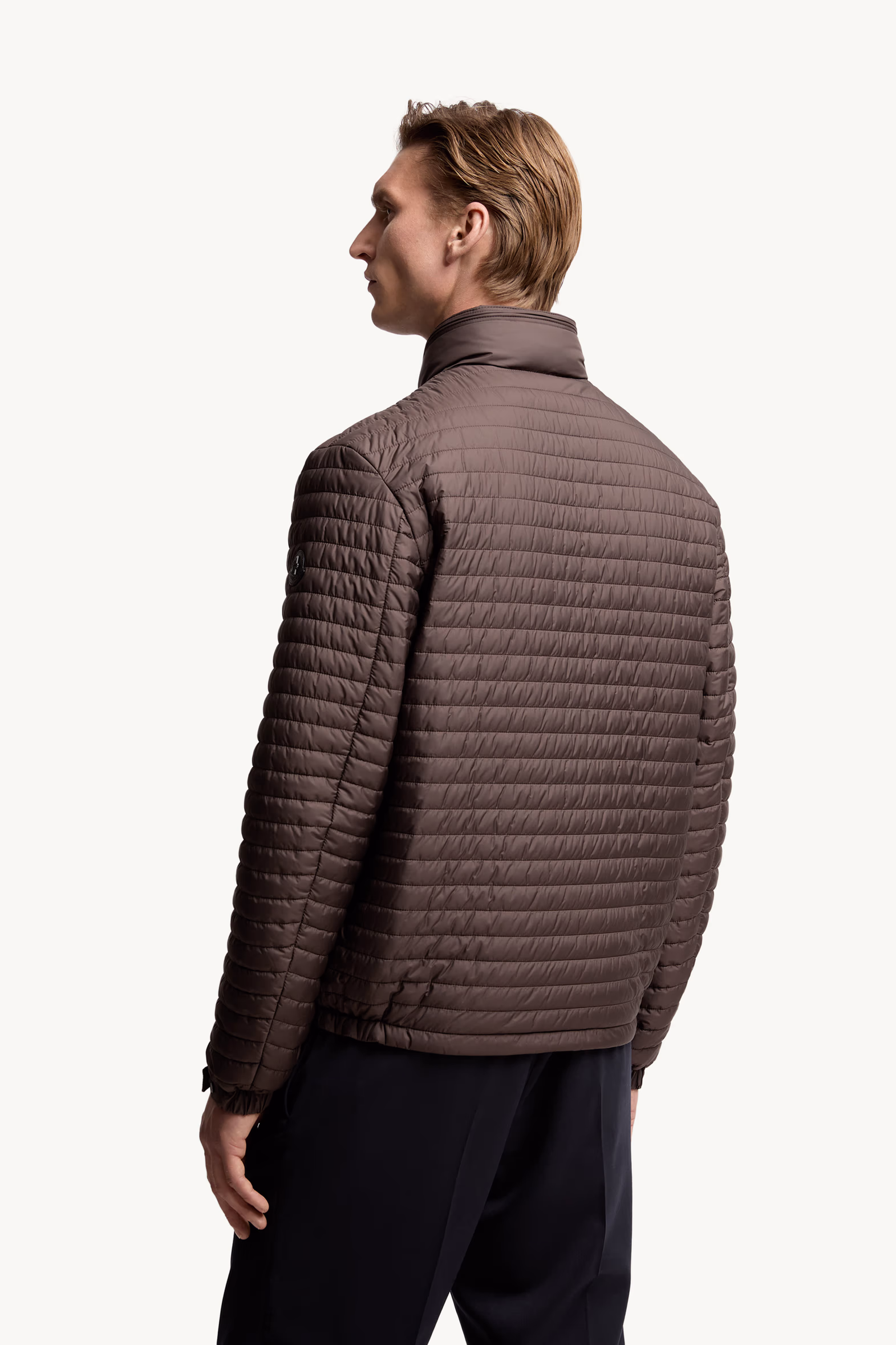 Plumífero corto Myrrhe Hombre Marrón Moncler 5